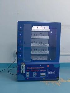 Distributeur automatique intelligent à écran tactile 32 pouces noir avec paiement par pièces, QR et carte, options multiples pour usage hôtelier - Product Image 5