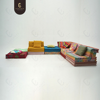 Canapé modulaire en tissu neuf de luxe italien pour villa, hôtel et grande maison, mobilier de salon haut de gamme, ensemble de canapés inclinables Mahjong