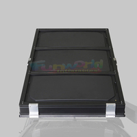 Tenda Atap Mobil Segitiga Aluminium Hard Shell Rooftent Carpas Untuk Berkemah Tenda Atap Mobil Untuk SUV Kanopi Mobil Luar Ruangan