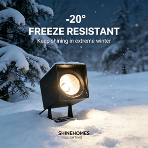 Projecteur LED COB/SMD carré extérieur étanche en aluminium IP65 avec support, faisceau multiple pour villa, arbre, allée, aménagement paysager - Product Image 2