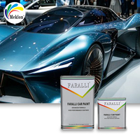 Haute qualité 2K vernis acrylique haute solide couche transparente laque voiture finition résine époxy liquide revêtement pulvérisation Application