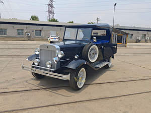 Voiture électrique vintage 72V 4 places, roadster classique, véhicule électrique rétro de luxe pour événements commerciaux - Product Image 1