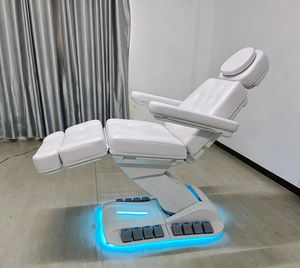 Table de massage électrique à 4 moteurs, chaise médicale esthétique, lit de beauté pour spa, podologie, médecins - Product Image 5