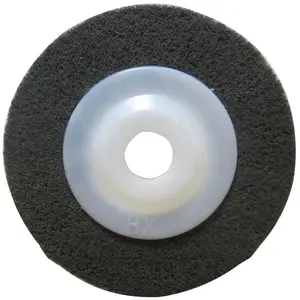 hotshine 4"inch plastic backing grey color cutting wheel for stainless steel