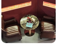 Canapé en cuir moderne de qualité supérieure, mobilier de salle à manger vintage de haute qualité pour les hôpitaux
