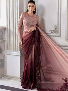 New Trending Women <b>Sequin</b> Unstitch Saree with Heavy Mono Blouse – Party Wear Designer Saree | High Demand Fashion Clothing - Product Image 4