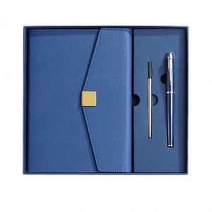 Libreta de Cuero PU con Logotipo Personalizado, Encuadernación Magnética A4, Agenda, Planificador de Negocios, Impresión UV, Caja de Regalo, Hecho a Mano - Product Image 1