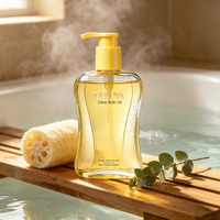 Offre Spéciale Huile de Bain Hydratante et Nourrissante Longue Durée Effet Éclaircissant Personnalisé pour le Corps à l'Huile d'Olive