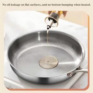 Utensilios de Cocina de Titanio, Sartén <span class=keywords><strong>Antiadherente</strong></span> de Titanio de 5 Capas, Sartén Martillada de Titanio para Cocina - Product Image 4