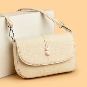Sacs à bandoulière compacts de luxe, sacs à main en cuir PU, sacs à main à rabat, sacs à main pour femmes - Product Image 3