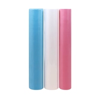 Rouleau de draps jetables non tissés de qualité supérieure - 50 pièces - Draps médicaux/de beauté à usage unique pour salon, massage et spa