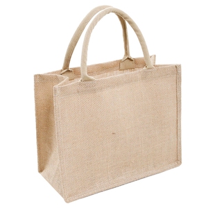 Wholesale Eco Friendly Natural Burlap Customized Logo Size Soft Shopping <strong>Jute</strong> <strong>Tote</strong> <strong>Bag</strong> - Product Image 5
