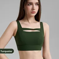 Soutien-gorge de sport haute intensité pour femme, collection Printemps/Été 2026, nouveau produit, dos en U, soutien-gorge de yoga antichoc, haut de fitness