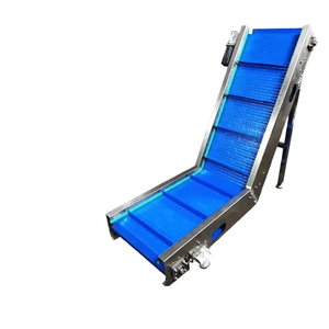 Ağır hizmet tipi ayarlanabilir eğim modüler bant konveyör sistem gıda endüstriyel kullanım için paslanmaz çelik enerji verimli tasarım - Product Image 4