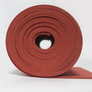 Xốp cao su Silicone với chất kết dính cao chịu nhiệt độ cao \ tHấp độ cứng bờ một tấm cao su xốp Silicone - Product Image 1