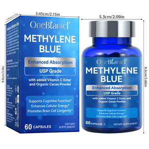 OneBtanicl supporto Anti-invecchiamento cognitivo metilen blu integratore per alto assorbimento supporta Anti-invecchiamento cognitivo metilen blu - Product Image 3