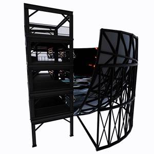 Salle de cinéma immersif 9D à vision directe, Théâtre volant suspendu, Centre commercial, Salle d'expérience immersive littéraire et touristique, Théâtre volant 5D - Product Image 3