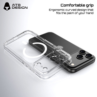 Étui de téléphone intelligent à charge magnétique sans fil ATB pour iPhone 18 Pro Coque Téléphone Capinha De Celular