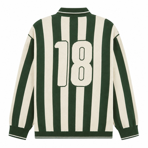 Suéter <span class=keywords><strong>de</strong></span> Invierno con Logotipo Personalizado, Suéter con Patrón Jacquard, Jersey Informal, Prenda <span class=keywords><strong>de</strong></span> Punto a Rayas, Diseño <span class=keywords><strong>de</strong></span> <span class=keywords><strong>Camisa</strong></span> Polo, Suéter <span class=keywords><strong>de</strong></span> Punto para Hombre - Product Image 2