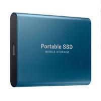 Hard Drive Portabel Metal SSD Kecepatan Tinggi 2TB Dikirim Pada Hari yang Sama