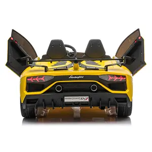 Nuova licenza Lamborghini giro su auto 12V 24v batterie giocattolo elettrico per la vendita