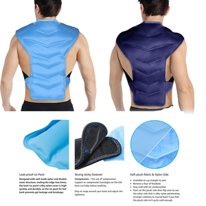 Compresas de <span class=keywords><strong>Gel</strong></span> de Fisioterapia Cómodas y No Tóxicas Bingfan, Compresas Frías y Calientes para Aliviar el Dolor de Espalda y Cintura, Suministros de Rehabilitación - Product Image 3