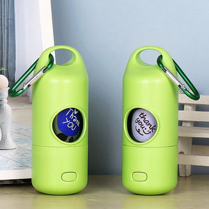 Distributeur de sacs à déjections canines en ABS de qualité supérieure avec lampe de poche, support mains libres pour sacs à déjections avec clip - Product Image 6
