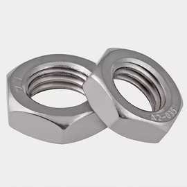 Din934น๊อตหกเหลี่ยมบาง M6-12เหล็กกล้าคาร์บอนแบบหนักงานตามสั่ง - Product Image 5