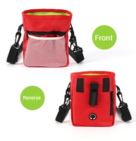 Anpassbare tragbare verstellbare Hunde behandlung Wandert asche Outdoor Quick Access Pet Dog Trainings tasche für Reisen
