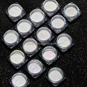 New Trending High-Pigmented Water-Proof Loose Eyeshadow Nail Pigments In Holographic Holographic Colors Sparkle Powder Form - Product Image 2