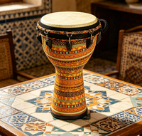 Djembe portable mécanique de 12 pouces pour performance live