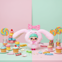 Teary KIKI Fluffy Zoo Cuties Adorable Weepy Animal Boîte Aveugle Squishy Tear-Eyed Lunatique Collection Cadeau Figurine