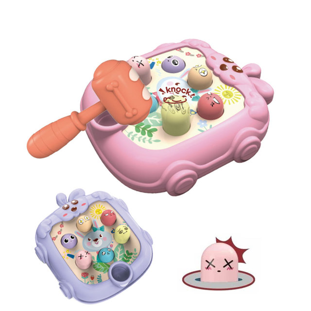 Cute and Interesting Rabbit Pattern Striking Game Toy, Puzzle Game Enhances Baby's Hand Eye Coordination Ability
