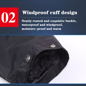 Manteau de pluie à capuche imperméable XL pour homme, veste de sécurité réfléchissante, coupe-vent, imperméable, pantalon de moto avec poches - Product Image 3