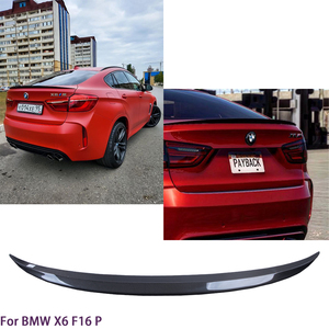 สำหรับ F16/X6M F86 P สไตล์วัสดุคาร์บอนไฟเบอร์แท้ สปอยเลอร์หลัง ปีกท้ายรถ ปี 2014-2019 - Product Image 2