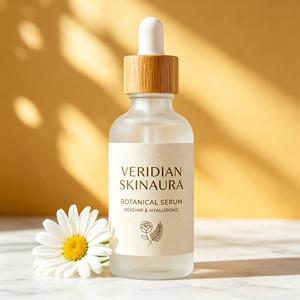 <span class=keywords><strong>Contenant</strong></span> <span class=keywords><strong>cosmétique</strong></span> transparent givré écologique de 30 ml, 50 ml, 100 ml pour les marques de soins de la peau biologiques et de beauté épurée - Product Image 5