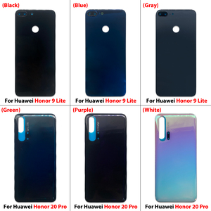Cubierta Trasera de Vidrio para Batería, Carcasa para Huawei <span class=keywords><strong>Honor</strong></span> <span class=keywords><strong>9</strong></span> <span class=keywords><strong>Lite</strong></span> 20 Pro, Panel Trasero de Repuesto para Reparación de Teléfono Móvil - Product Image 3