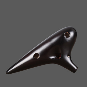 Ocarina Antigua de 12 Orificios, Flauta de Cerámica en Do Alto, Instrumento de Viento Folclórico Portátil para Actuaciones Musicales y Práctica Diaria - Product Image 4