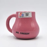Tasses à café en céramique personnalisées 13 oz, design 3D dessin animé, compatibles lave-vaisselle, cadeau d'entreprise avec logo