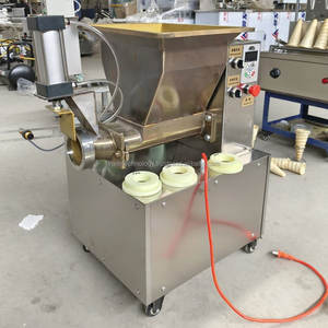 Divisor de masa de pita neumático comercial de 25/100g, máquina para hacer bolas de masa, máquina cortadora de masa, máquina redondeadora - Product Image 4