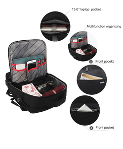 Sac à dos extensible pour homme, pour ordinateur portable 15.6 17 pouces, multicouches, Anti-vol, sacs à dos masculins - Product Image 5