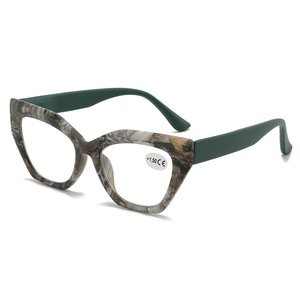 Gafas de lectura de moda para mujer con montura redonda y lentes con filtro de luz azul - Product Image 1