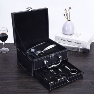 Ensemble d'outils de qualité supérieure, ouvre-bouteille automatique, tire-bouchon, coffret cadeau d'affaires pour accessoires à vin - Product Image 5