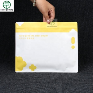Muestras Gratis: Bolsa de Embalaje de Plástico con Cierre de Cremallera, Sellada por 3 Lados, Impresa y Personalizada para Plantillas de Calzado - Product Image 4