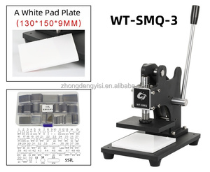 Prensa manual de troquelado para papel y cuero; Máquina de troquelado manual para cuero - Product Image 6