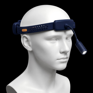 Lámpara Inalámbrica Ligera con Diadema Ajustable para Uso en Hospitales y Clínicas Veterinarias, Linterna Quirúrgica Veterinaria - Product Image 3