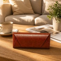 Étui à lunettes rétro en cuir PU, logo personnalisé imprimé, étui à lunettes de soleil, étui à lunettes de vue, design pliable portable pour homme et femme, cadeau