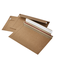 Enveloppe d'emballage en papier pour expédition et livraison avec logo personnalisé, sac postal d'expédition en papier recyclable personnalisé vente en gros