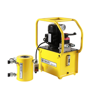 ปั๊มไฮดรอลิกแบบลูกสูบมาตรฐาน Enerpac Equivalent 0.75KW สำหรับกระบอกไฮดรอลิกแบบเดี่ยวและแบบคู่ - Product Image 4