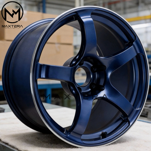 Jantes de voiture de tourisme Maxtera forgées sur mesure de style Advan TC4 pour BMW Honda 370Z GT-R Supra 86 Camaro Corvette Mustang, jantes en alliage - Product Image 3